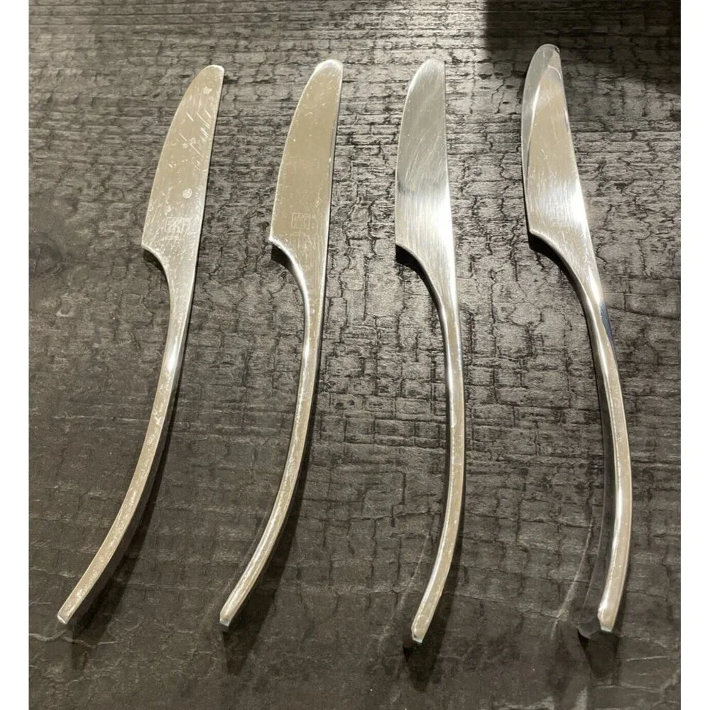 JA Henckels Zwilling 18/10 Stainless Set Of 4 Bellasera Dinner Knives‎